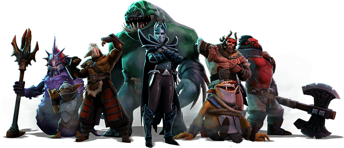 Dota heroes lineup